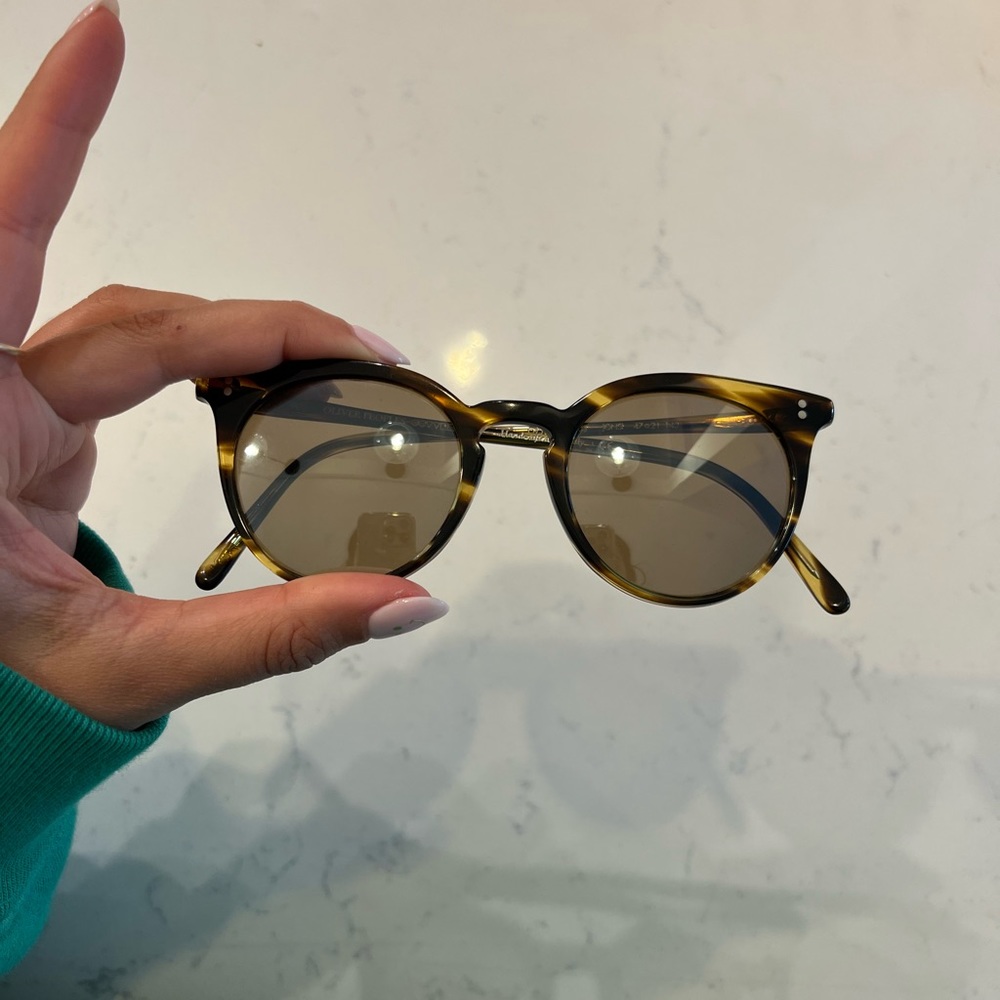 Oliver Peoples Tortoise Sunglasses